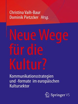 cover image of Neue Wege für die Kultur?